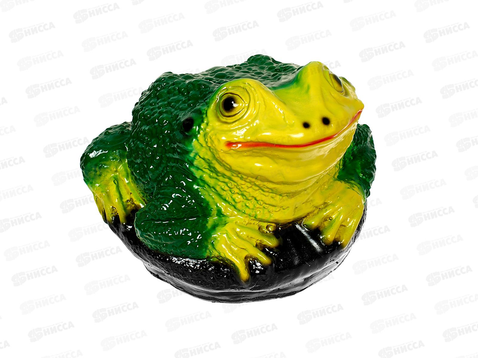 Фигура садовая из гипса "Жаба" большая (240*350мм) арт.194