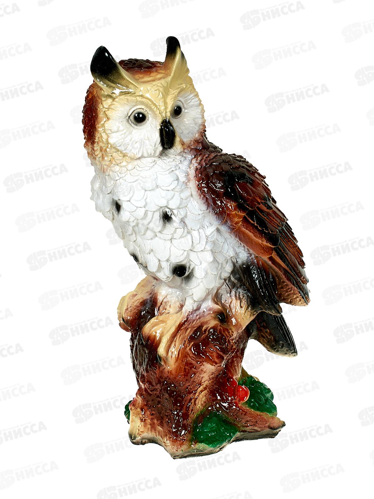 Фигура садовая из гипса &quotФилин на бревне&quot (400*190мм) арт.183