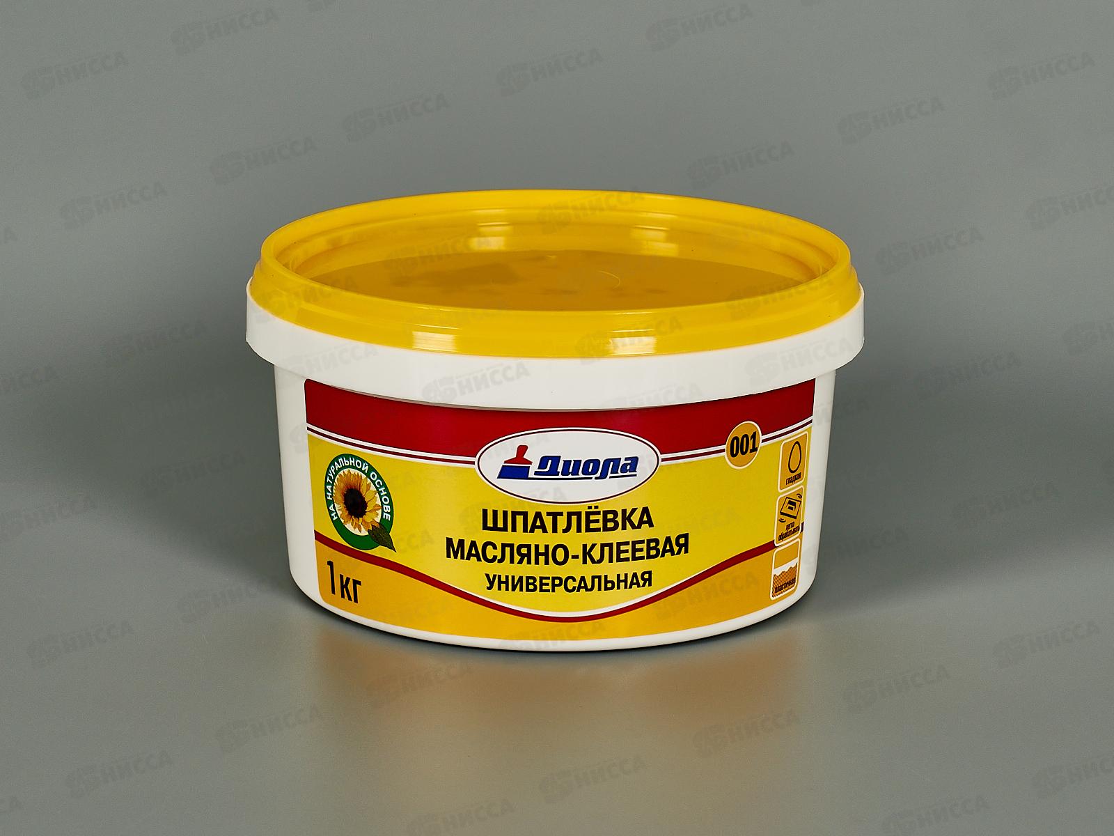 Шпатлевка масляно-клеевая Д-001 1,0кг *1/12