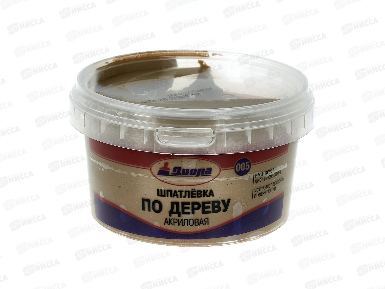 Шпатлевка по дереву акриловая Д-005 Дуб 1,0кг *1/12