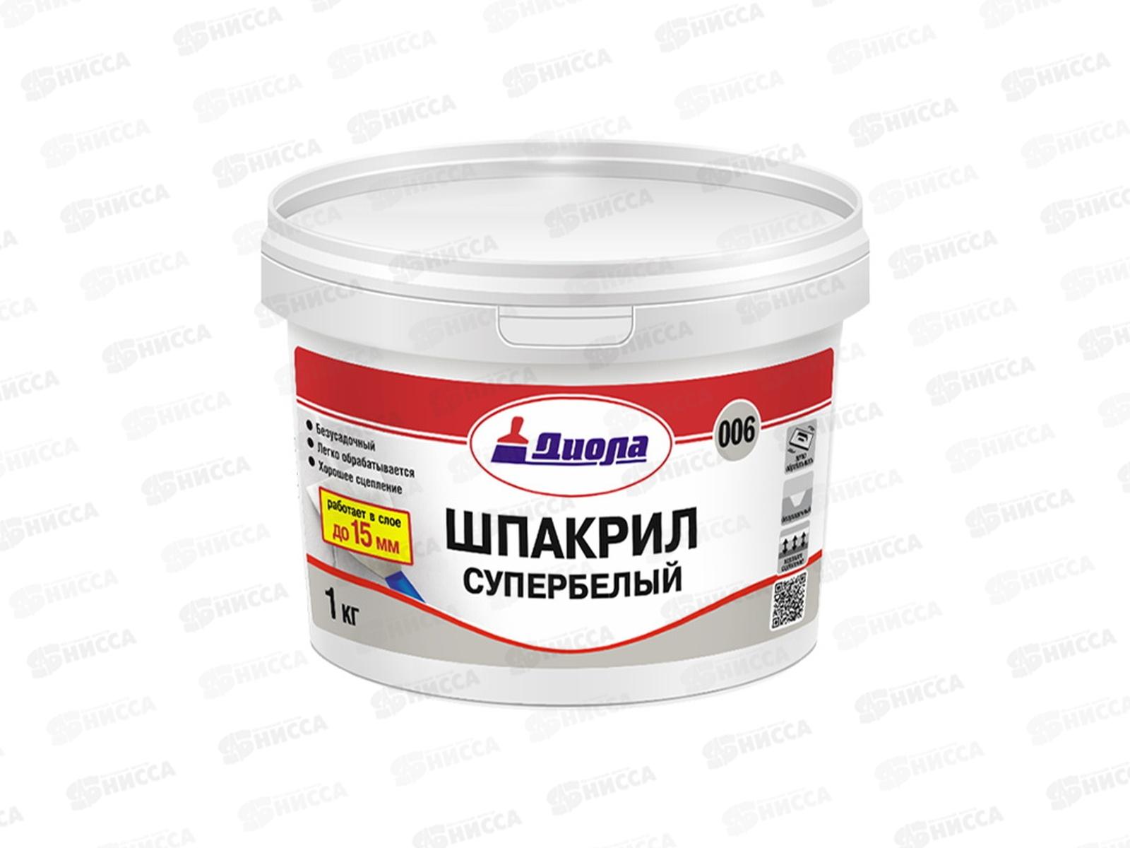 Шпакрил супербелый Д-006 5,0кг *1/4