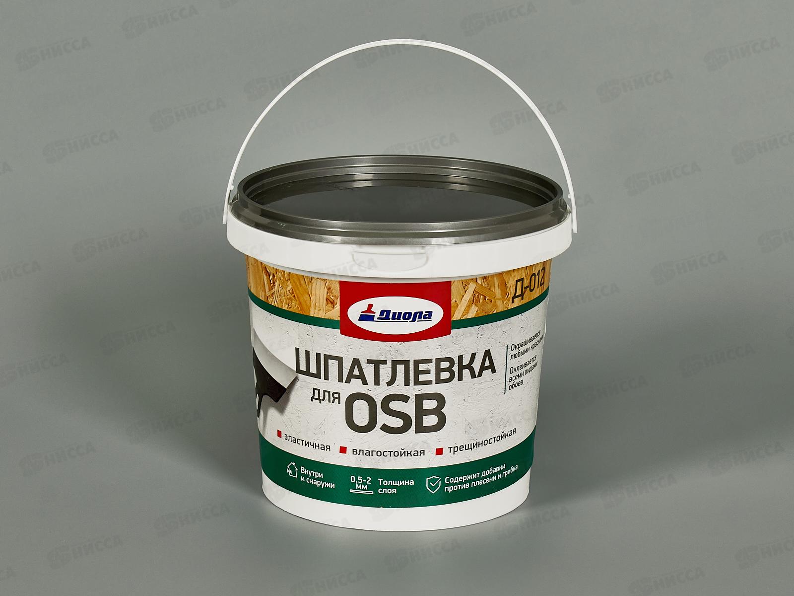 Шпатлевка для OSB Д-012 1,5кг *1/12