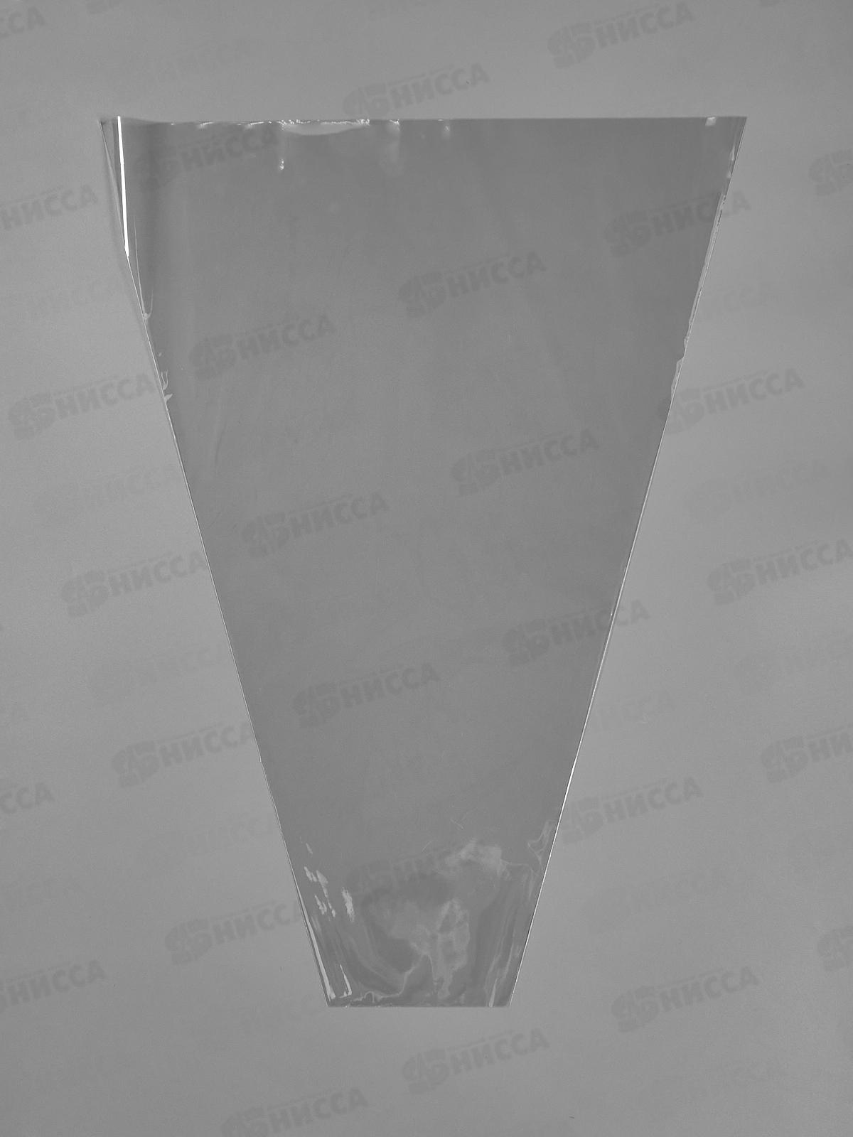 Пакет д/цветов Конус 12+45*60см прозр 9262321