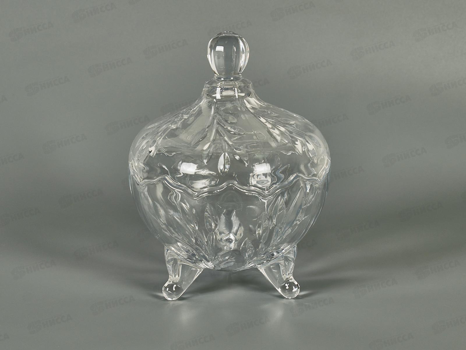 Ваза с крышкой 780гр 202415 *48