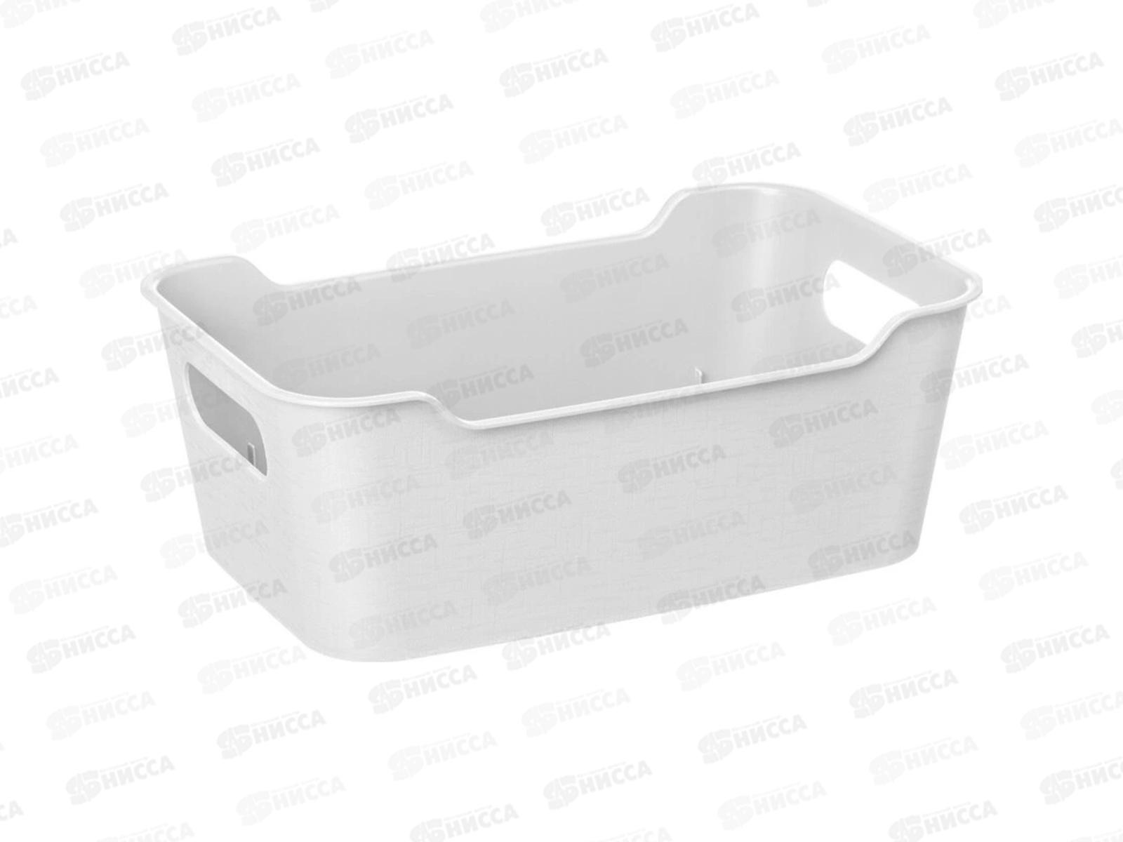 Корзинка унив 4,1л 290*180*105мм белый 223300329/01