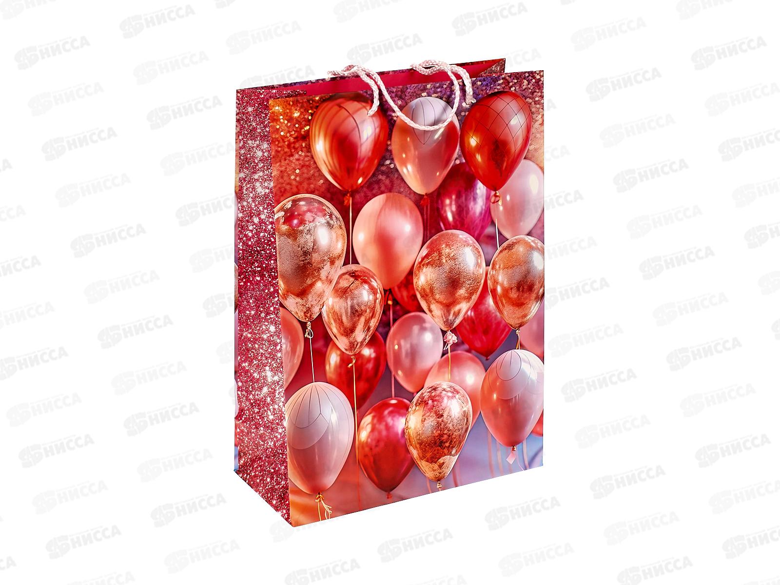 Пакет подарочный 22х31х10см ml Матовый с ДР7, PML-123156-HBZ7  *12