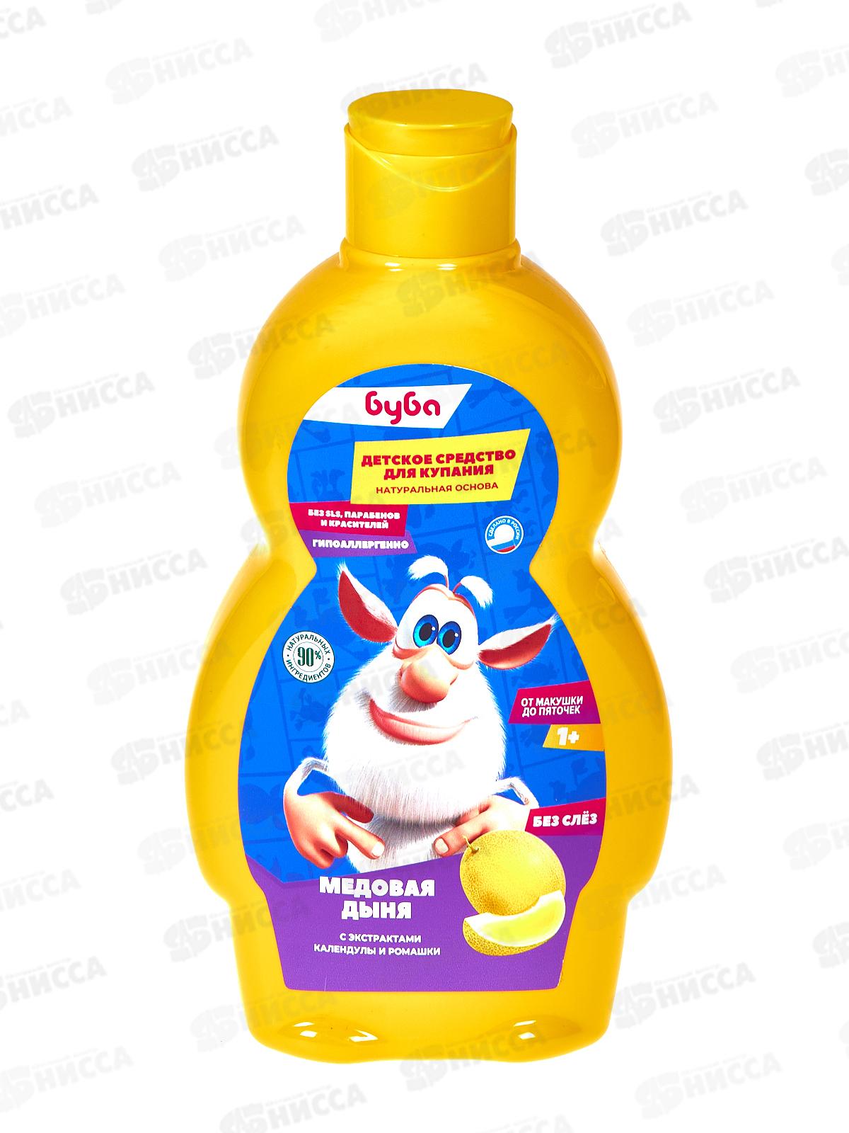 УМКА Заботливая мама Средство для купания Буба, медовая дыня 400мл *6