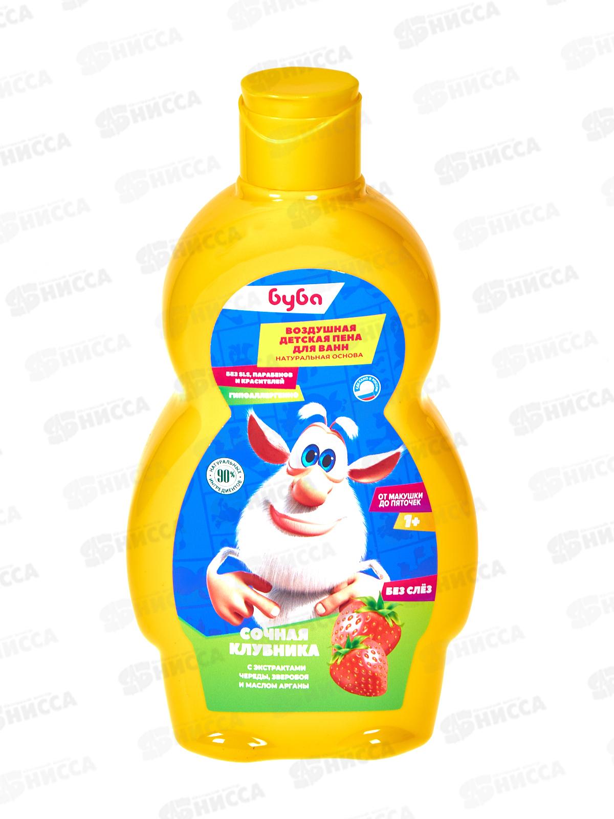 УМКА Заботливая мама Пена для ванн БУБА &quotсочная клубника&quot 400мл *6 97457