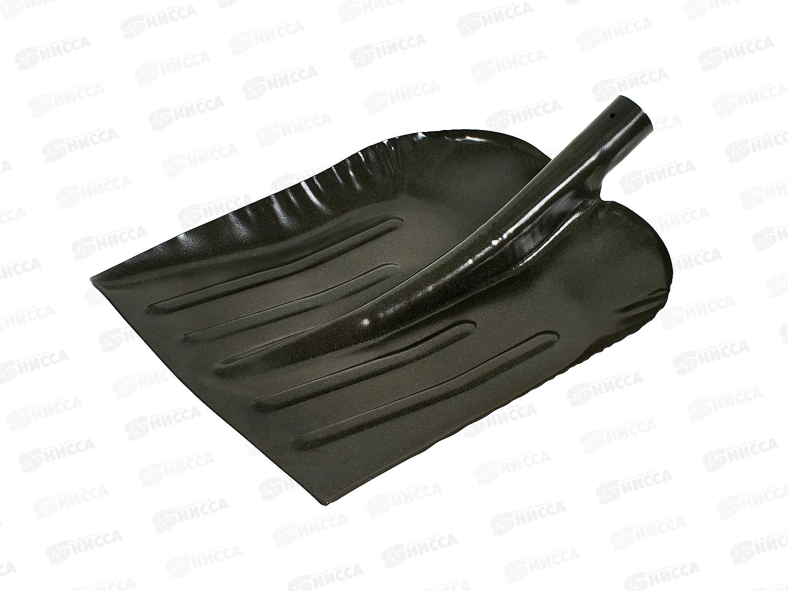 Лопата уборочная 330*365мм, стальная порошок, ЛУ б/ч  *10