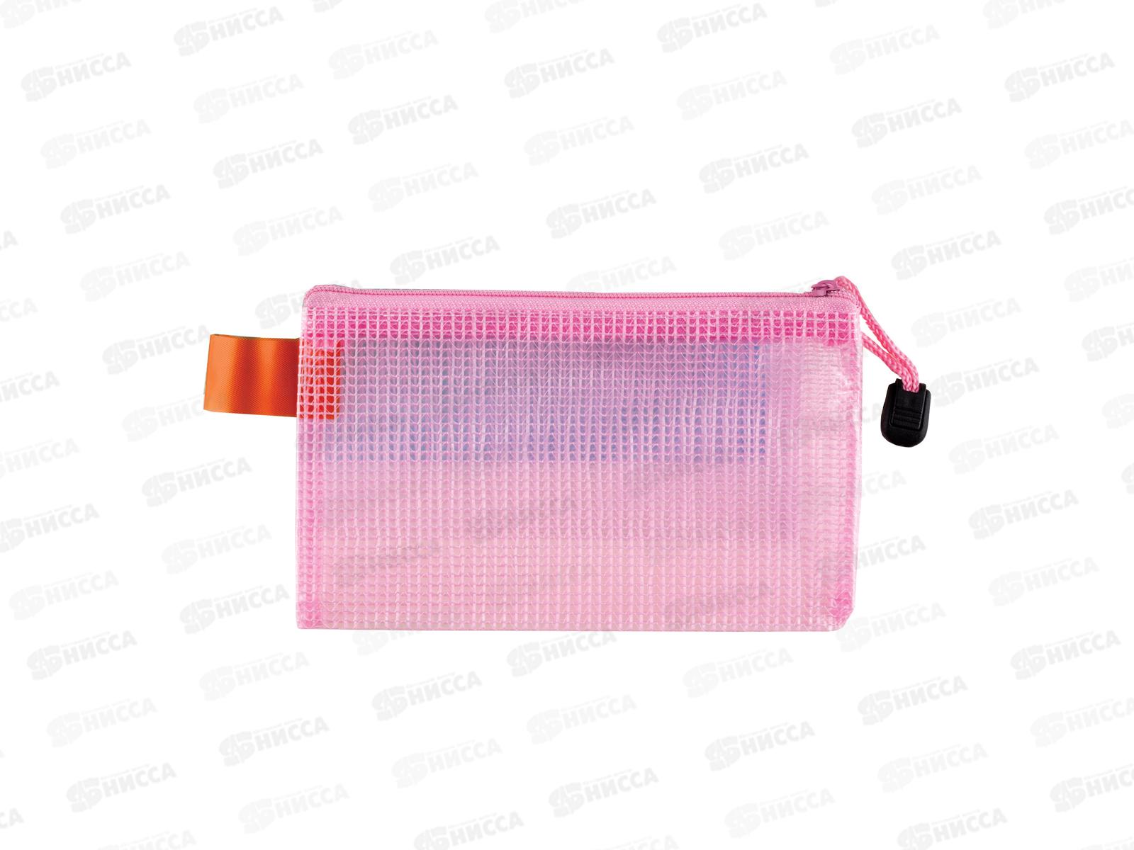 Папка-пакет Centrum А6 для документов, молния в ассор. 86067 *10