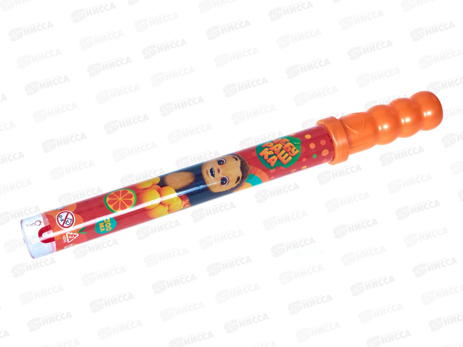 Мыльные пузыри Чебурашка 200мл, в колбе 38см, 01004-200ЭД *10/50