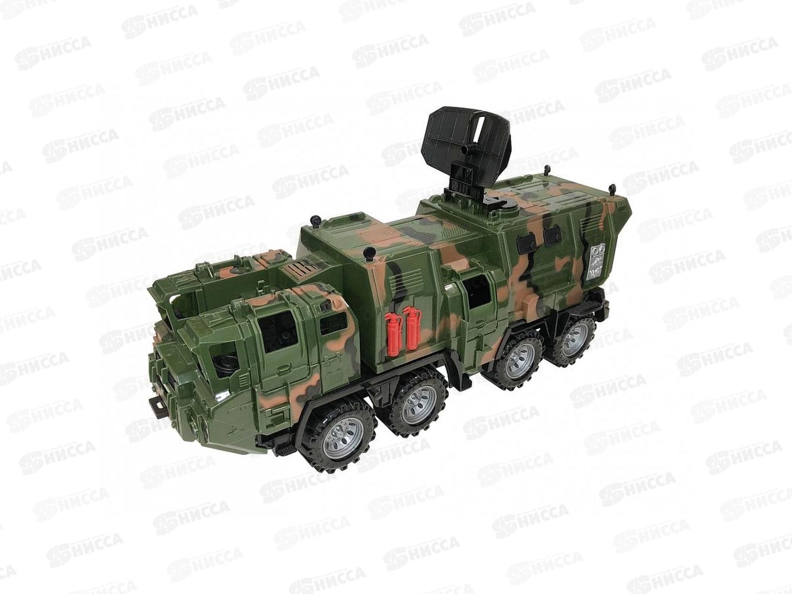 Маш. Военный тягач &quotЩит&quot с кунгом (камуфляж) 257/1   *4