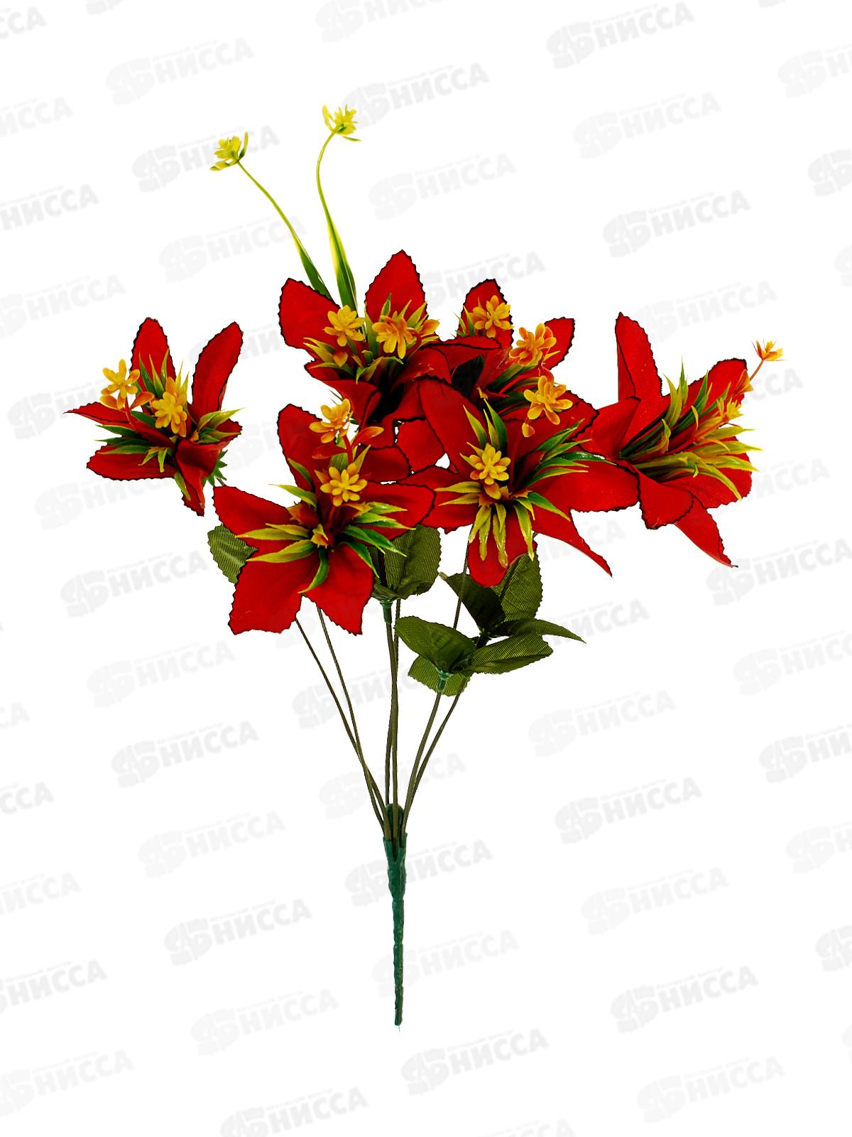 Букет лилий 6голов 40см микс 7013 *4/40