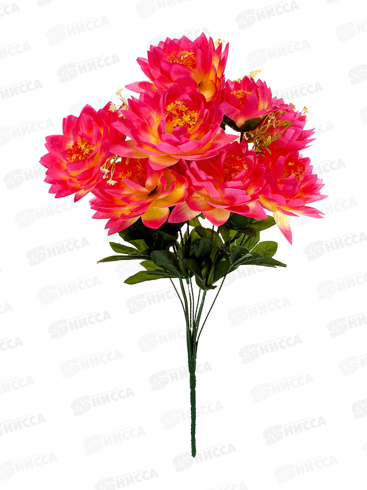 Букет лотосов 9голов 65см микс 8590 *10/50