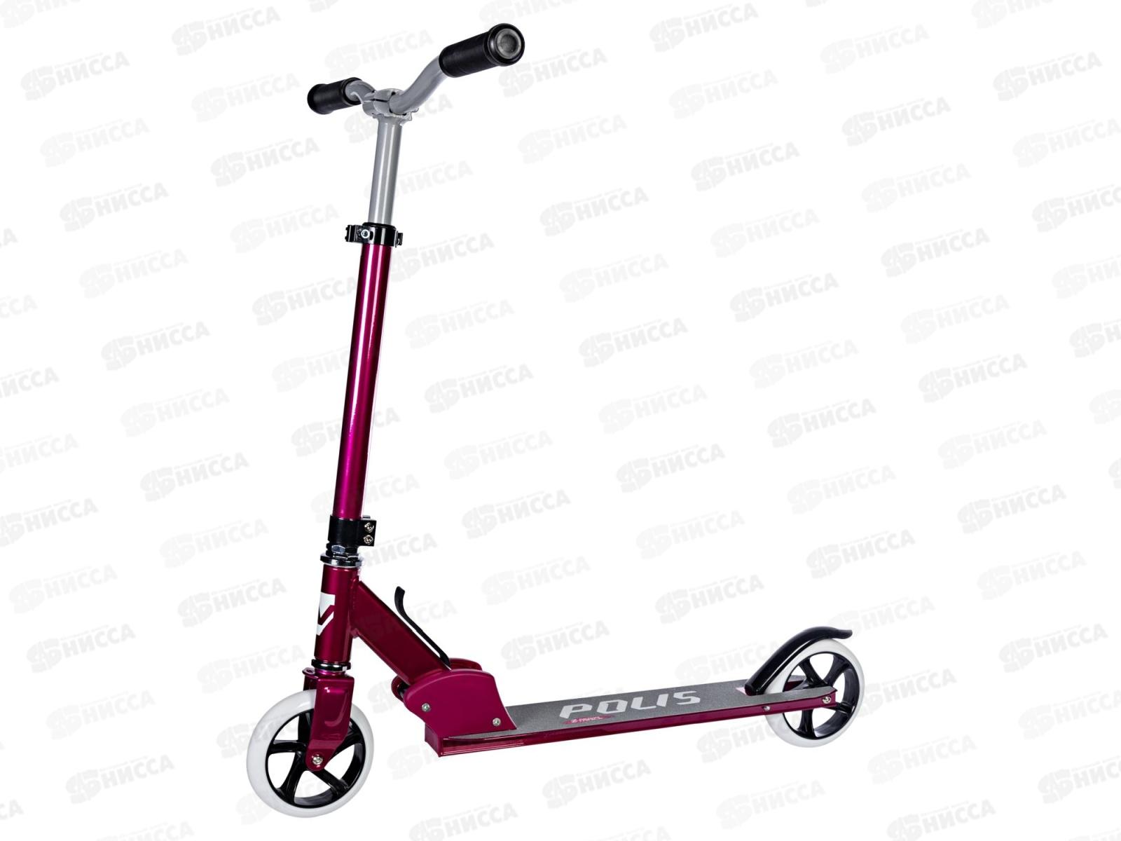 Самокат NOVATRACK POLIS PROཚ JR, 145мм розовый, 145POLISPROJR.PN24