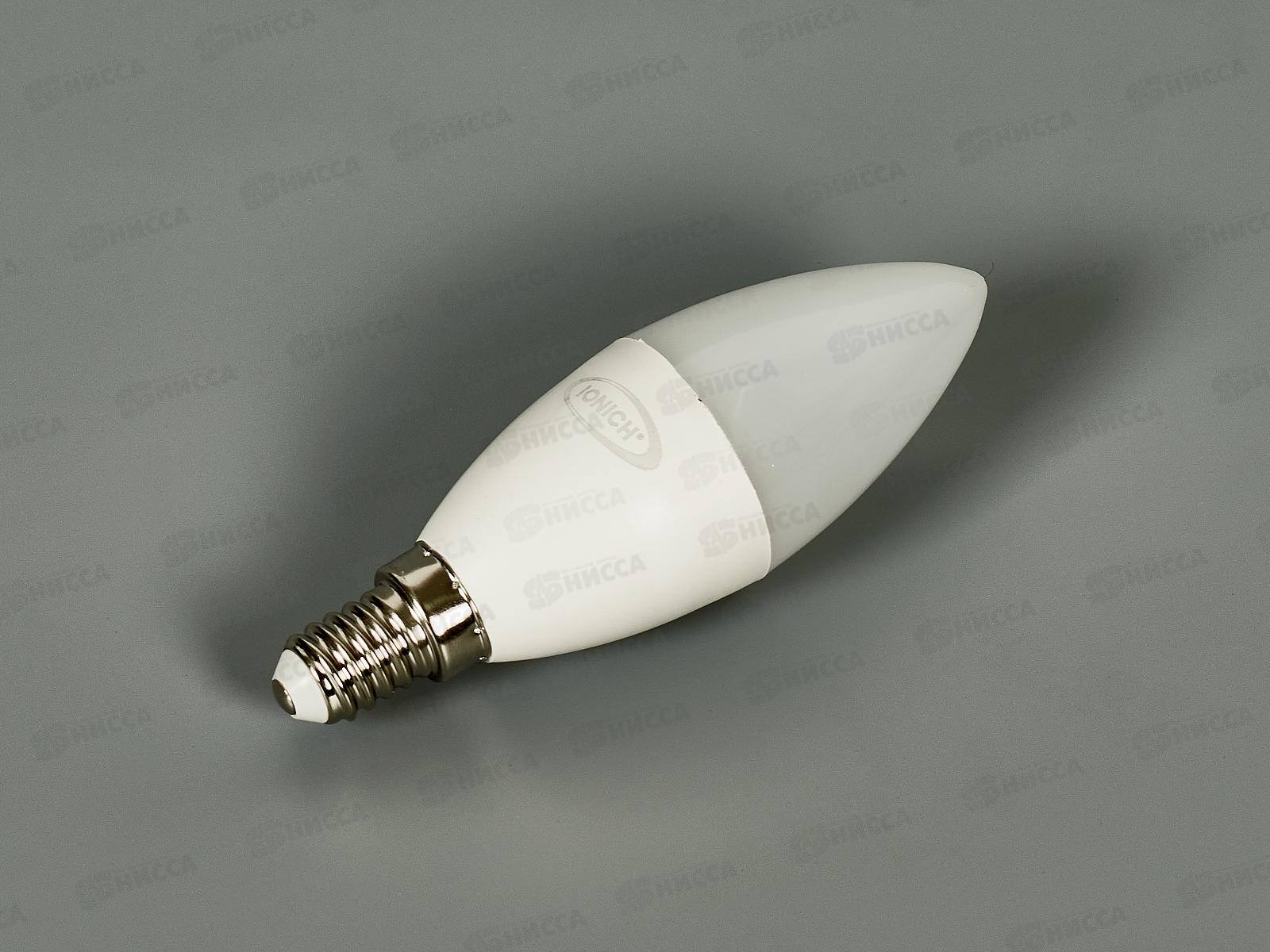 Лампа светодиодная IONICH E14 &quotсвеча&quot ILED-SMD2835-C37-15-1350-230-4,1907*50