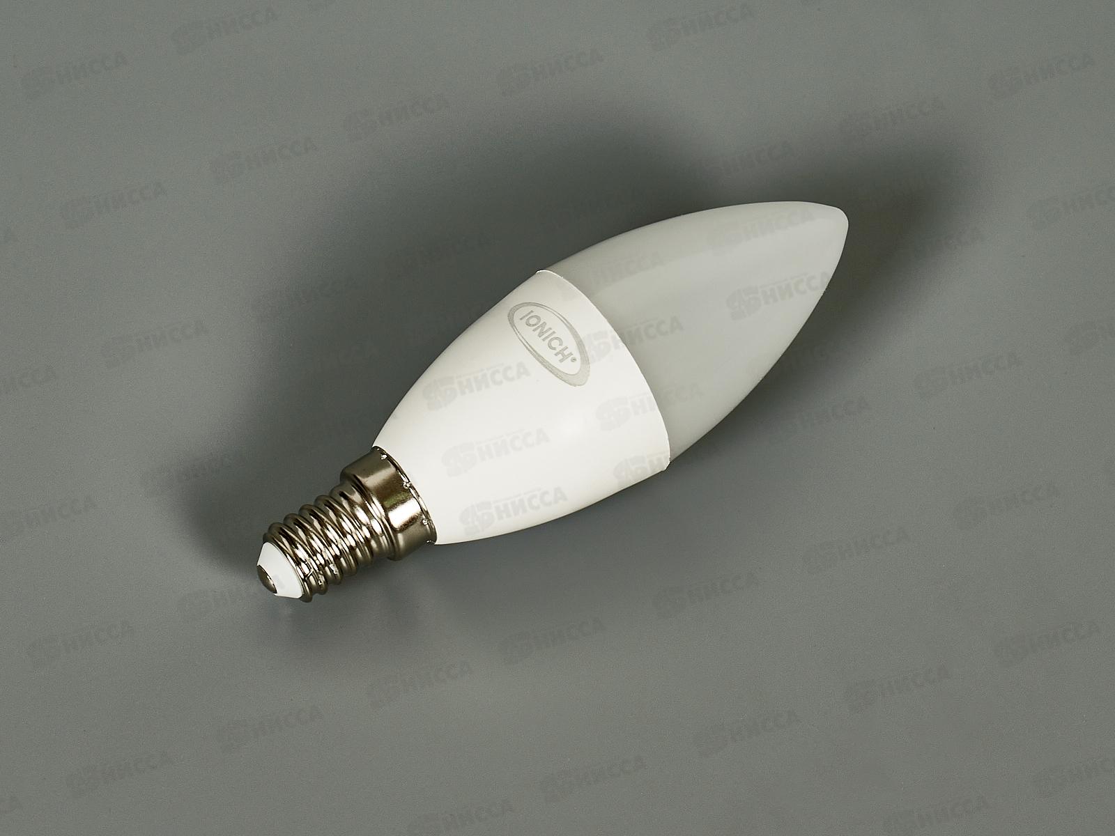 Лампа светодиодная IONICH "Свеча&quotE14 ILED-SMD2835-C37-15-1350-230-6.5,1906*50