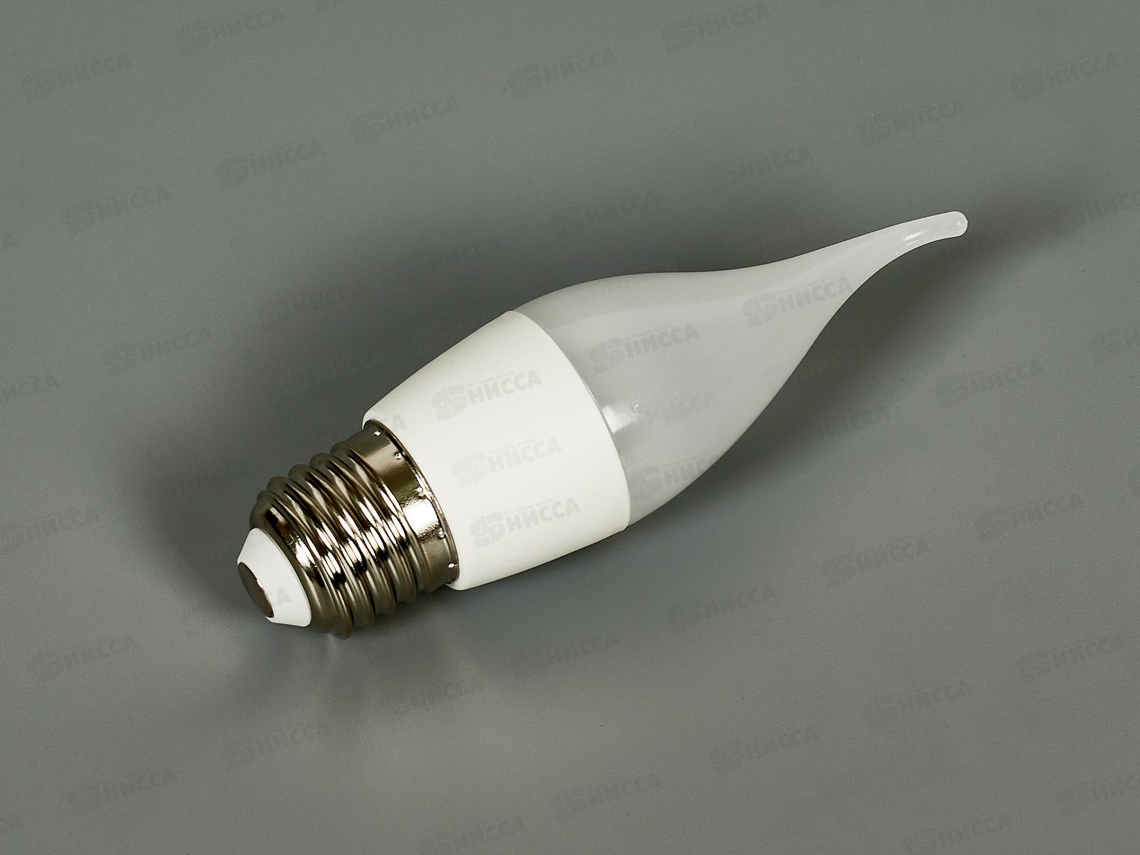 Лампа светодиодная IONICH &quotСвеча&quot E27 ILED-SMD2835-СW37-5Вт-540Лм-230В-4000K,1634*50