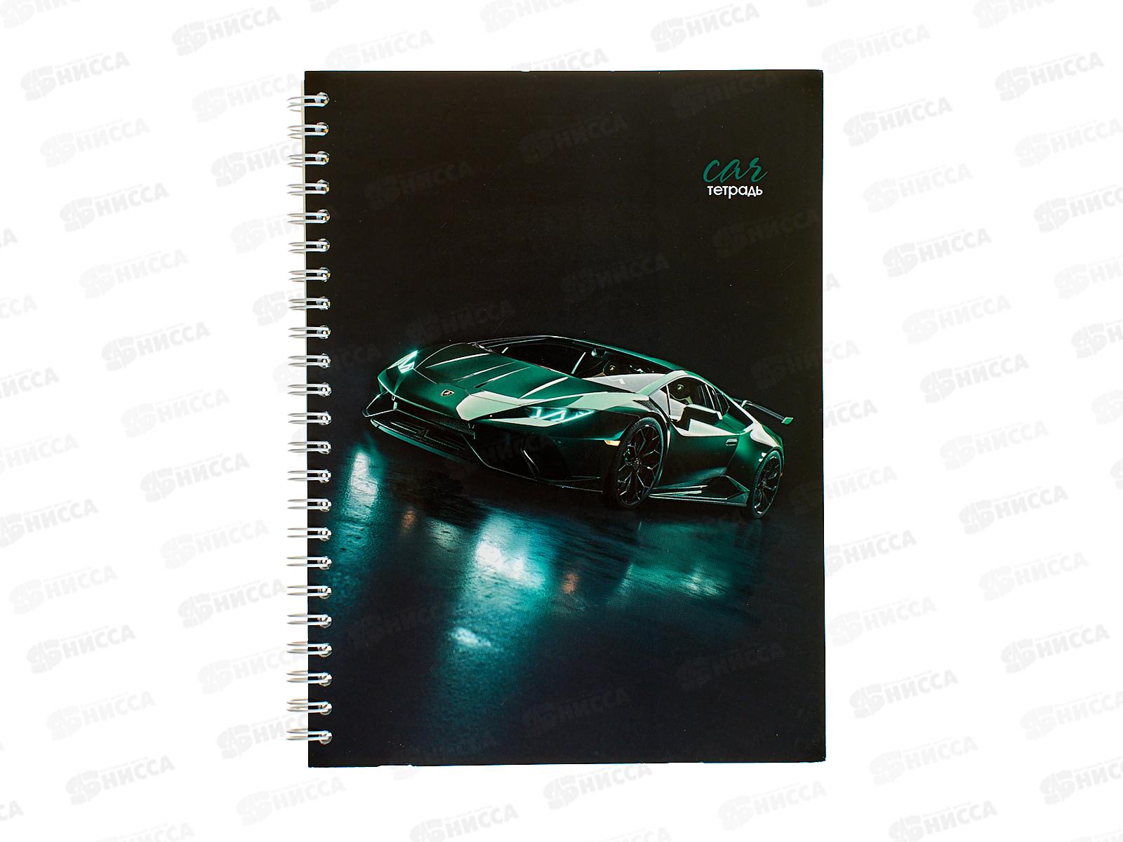 Тетрадь 80л кл. Апплика Суперавто, греб. С0781-49 *52