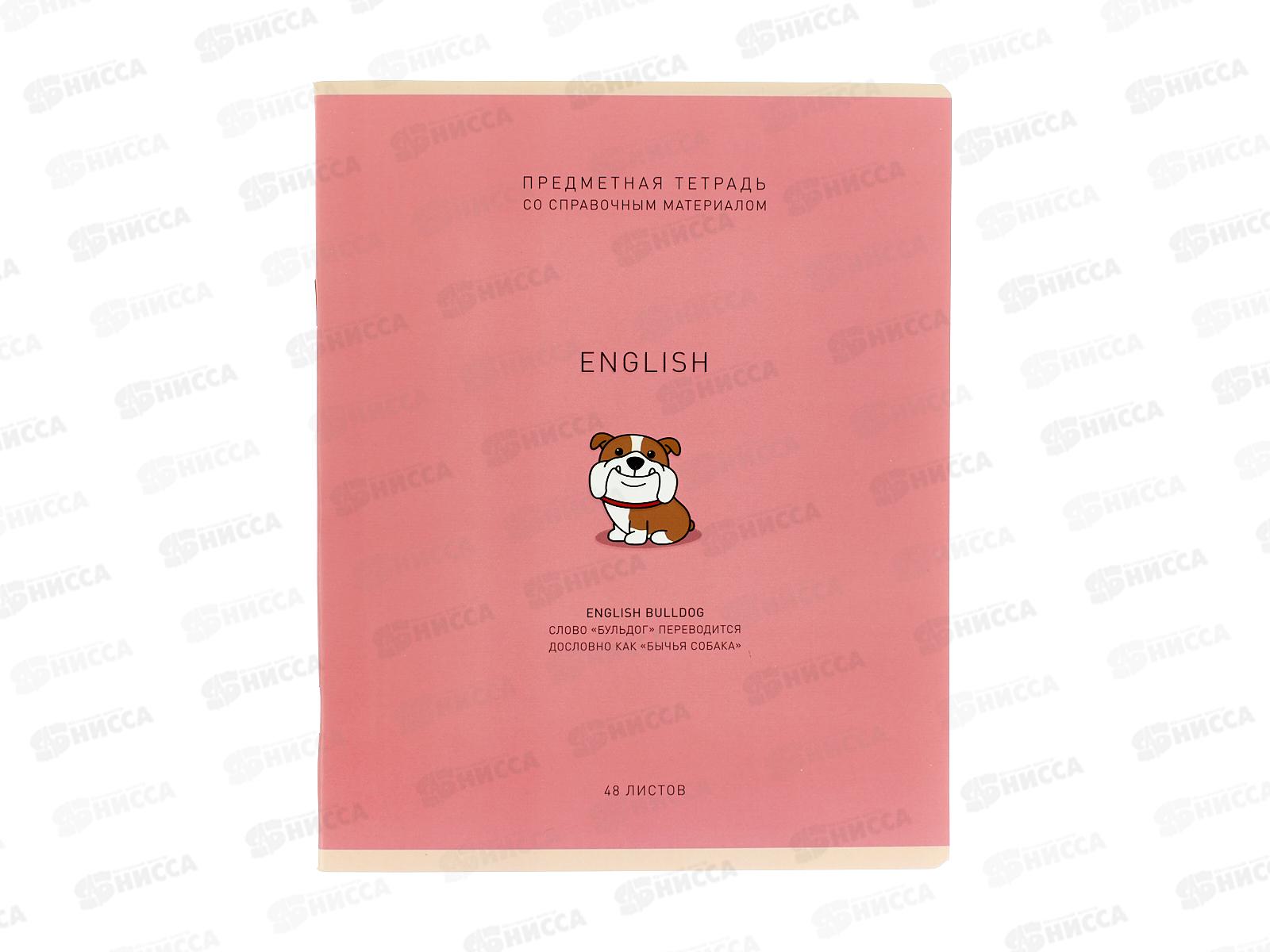 Тетрадь 48л кл. ПЗБМ Ми-ни-Ми Английский язык, 022549 *5/50