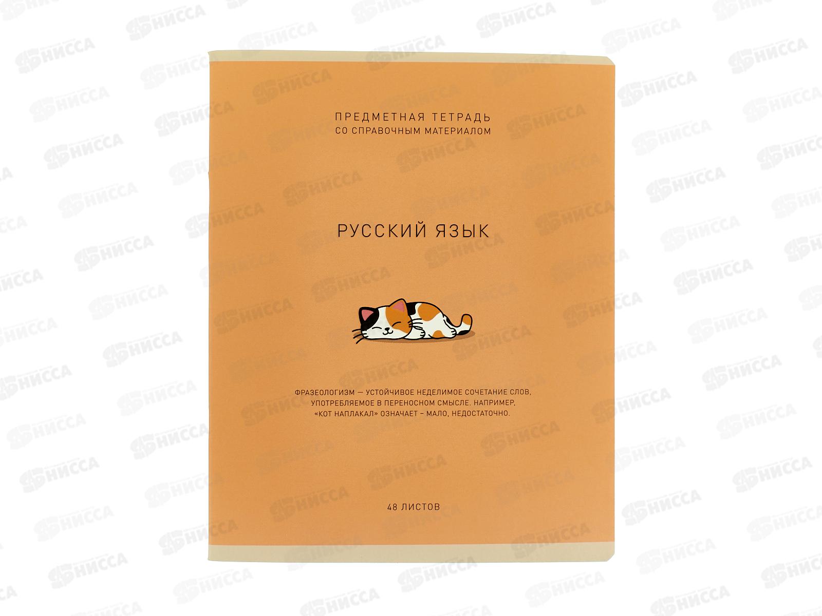 Тетрадь 48л лин. ПЗБМ Ми-ни-Ми Русский язык, 022471 *5/50