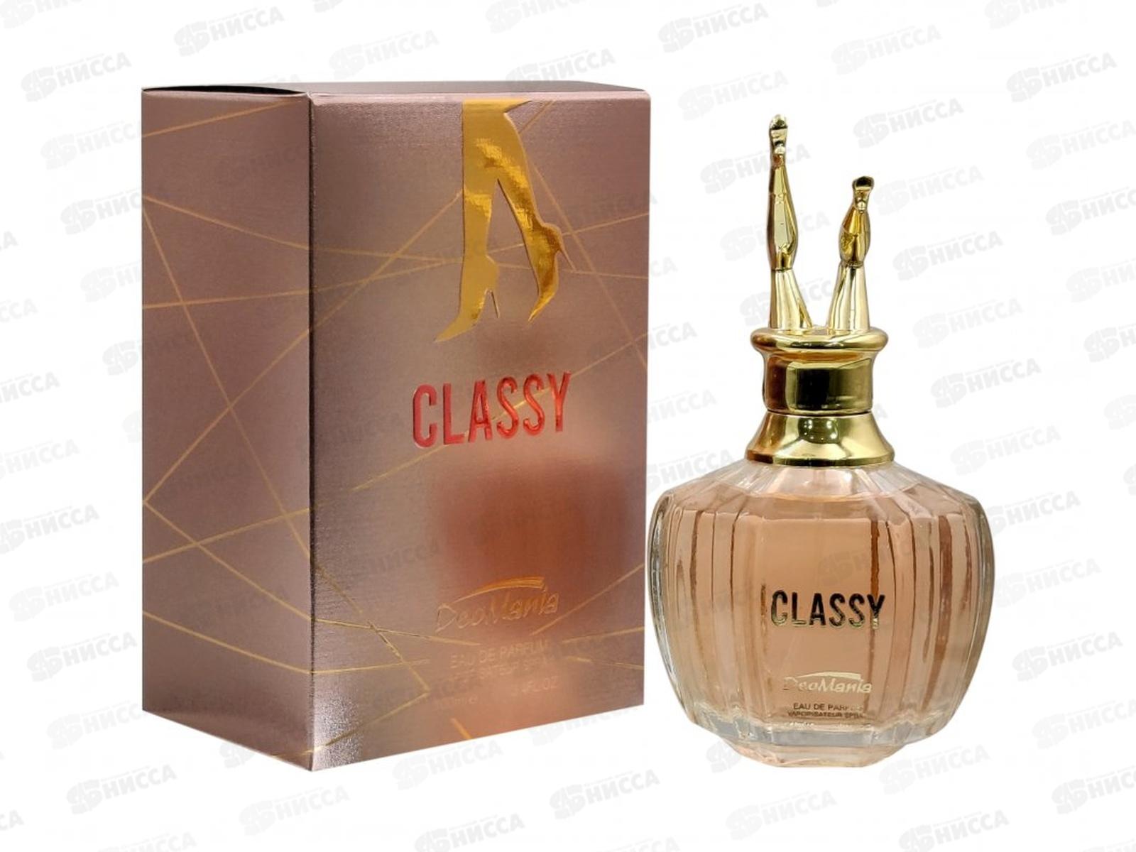 DeoMania CLASSY, п/в 100мл жен. *48  М