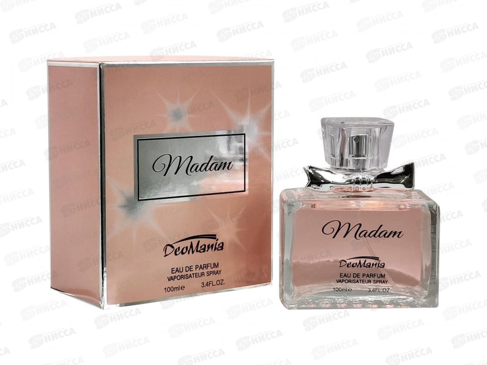 DeoMania MADAM, п/в 100мл жен. *48  М