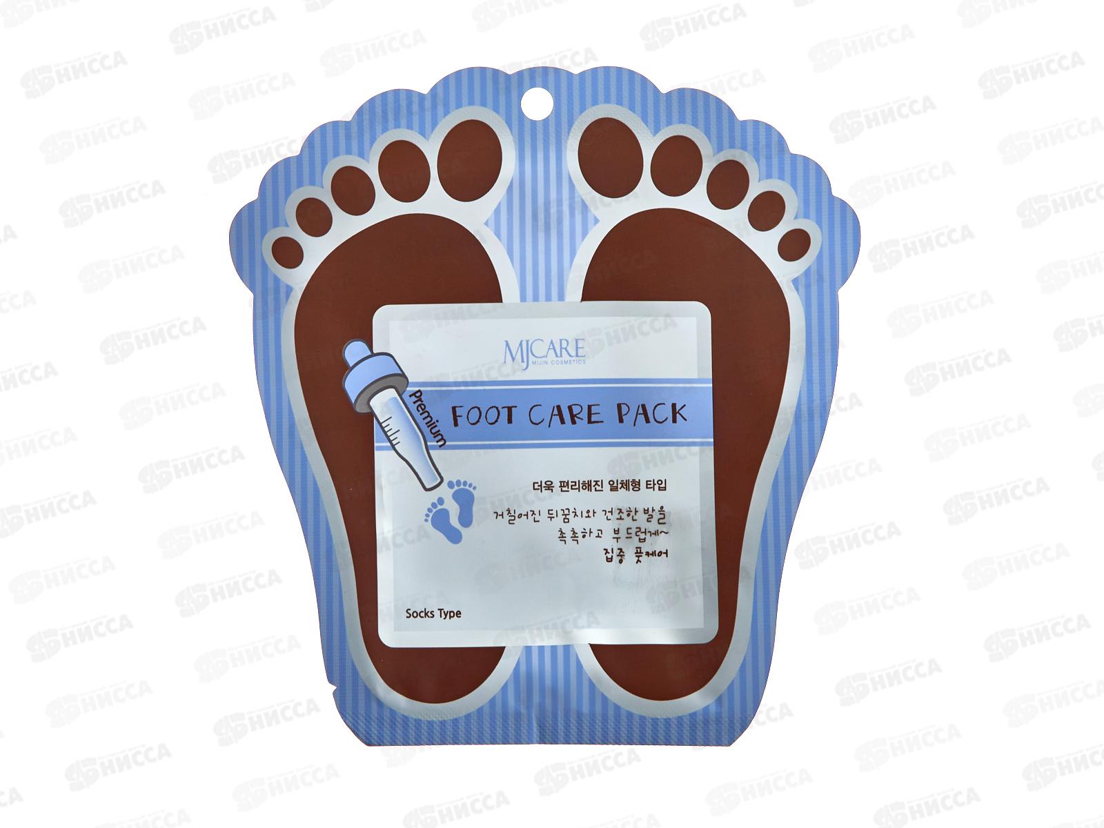 MJ Care Premium Маска для ног  Носочки смяг и увлаж заживл 23мл