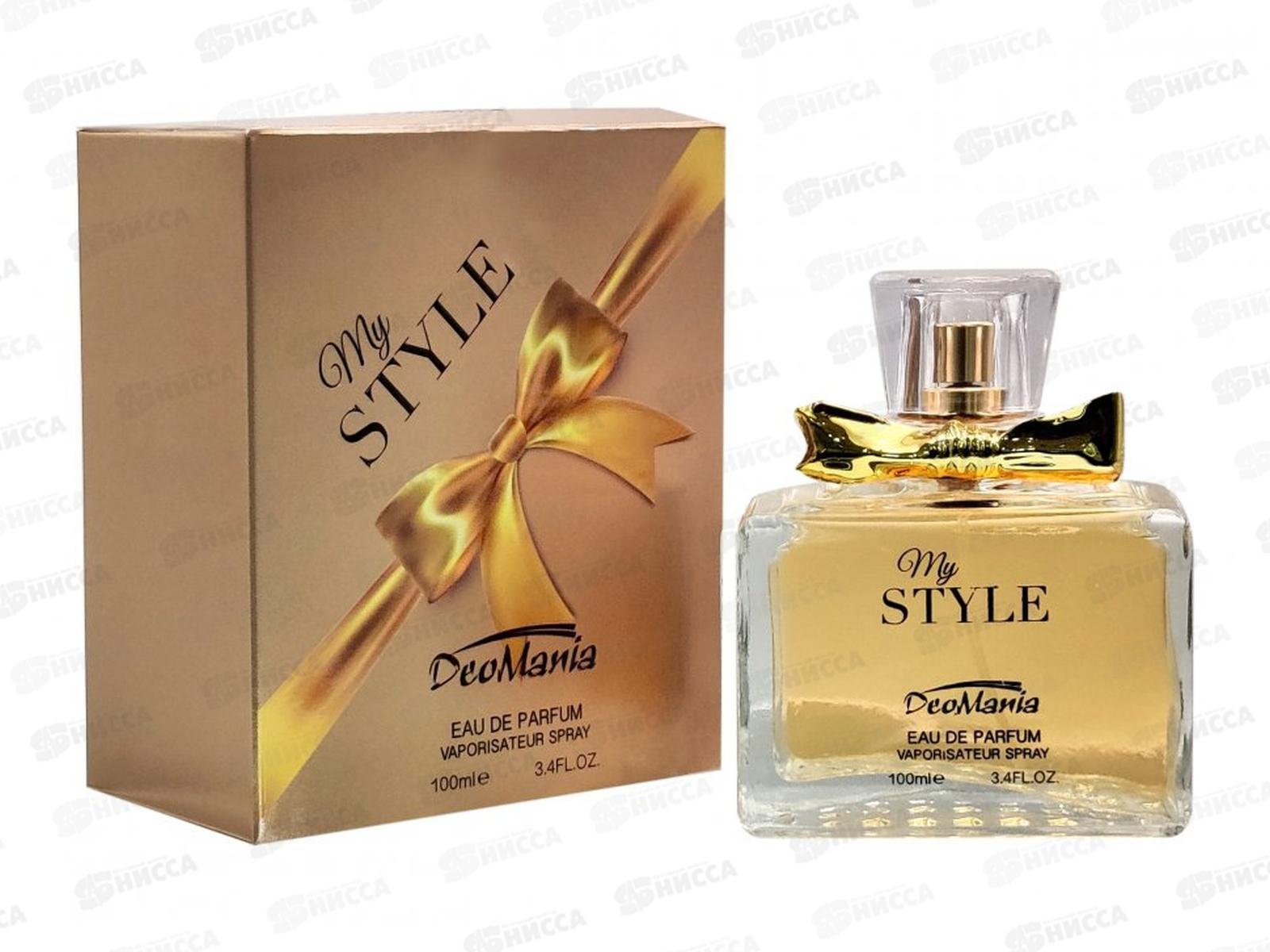 DeoMania My Style, п/в 100мл жен. *48  М
