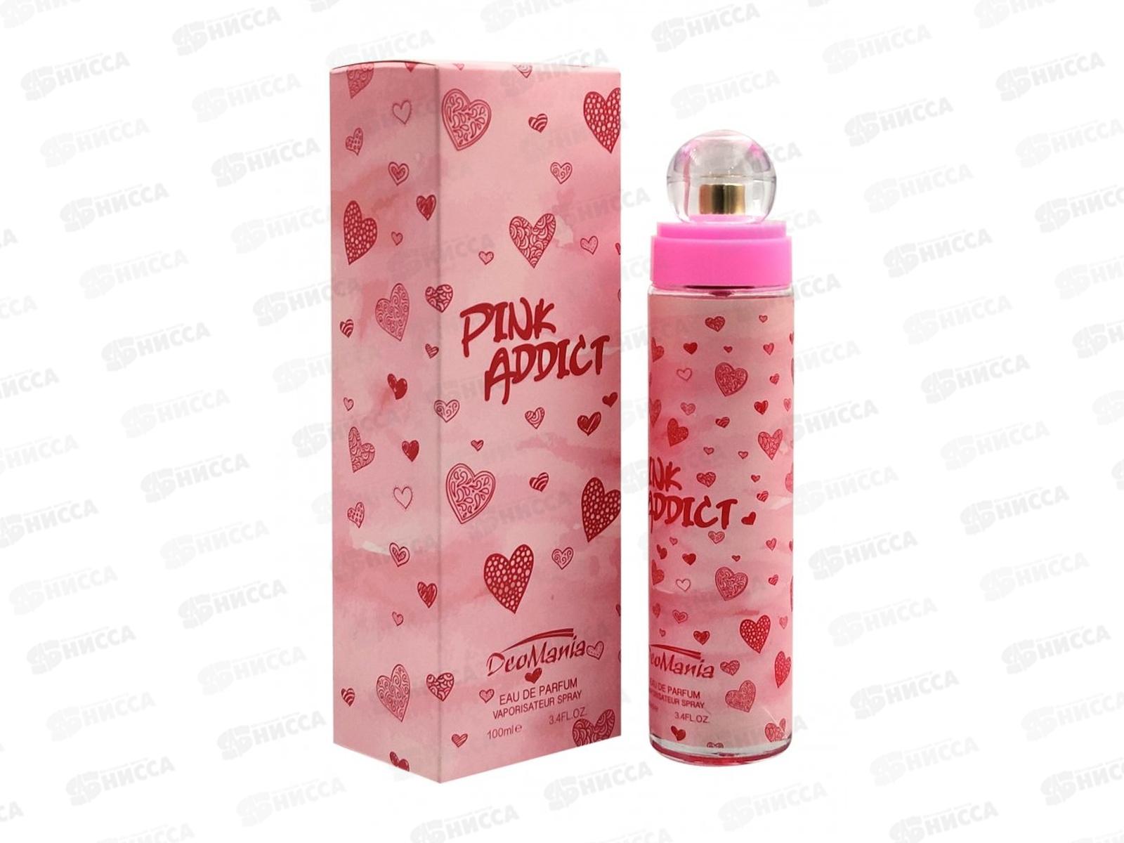 DeoMania PINK ADDICT, п/в 100мл жен. *48  М