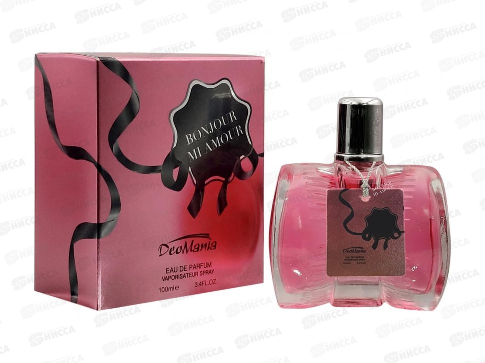 DeoMania BONJOUR MI AMOUR, п/в 100мл жен. *48  М