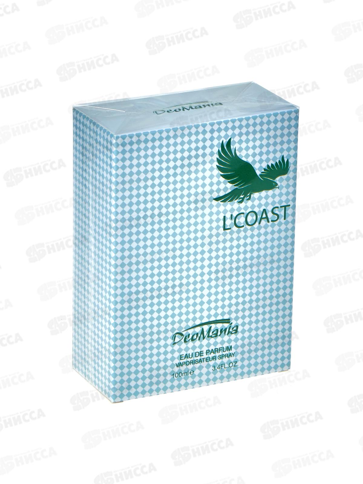 DeoMania L COAST, п/в 100мл муж. *48  М