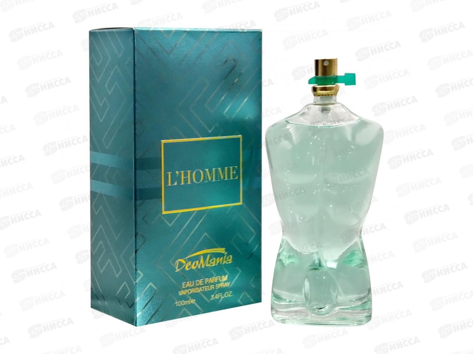 DeoMania L HOMME, п/в 100мл муж. *48  М