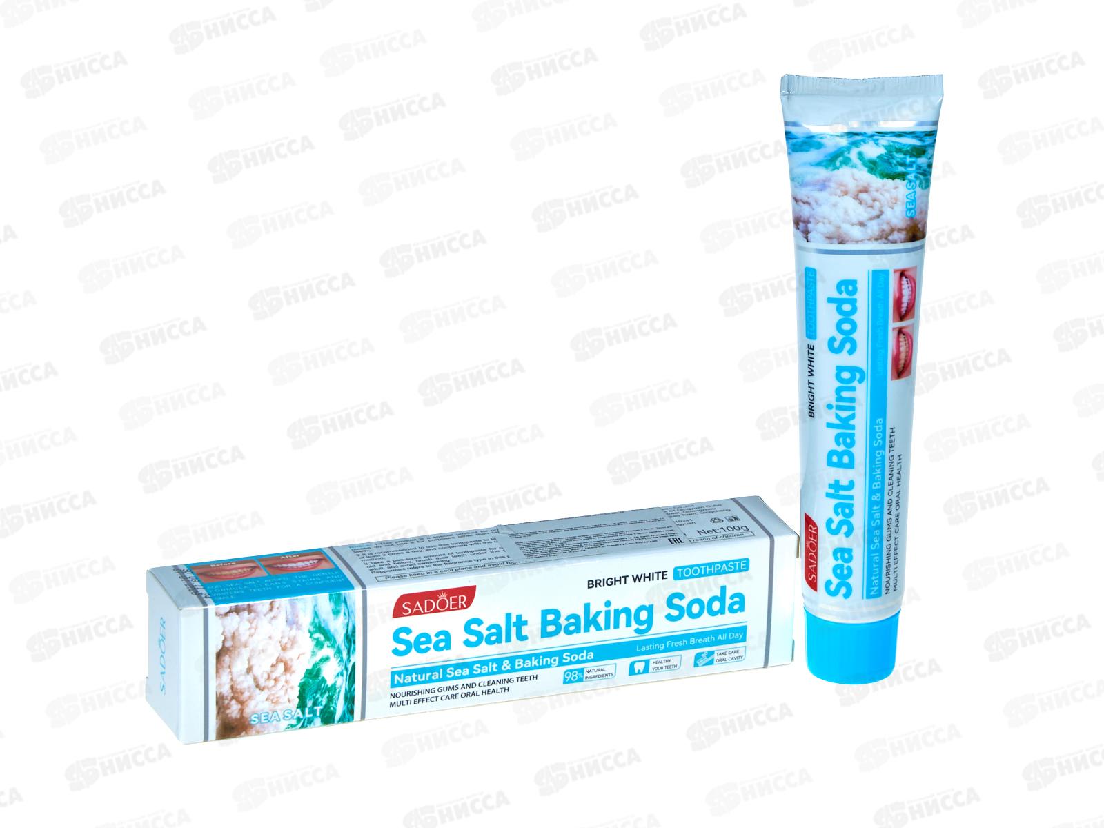 OBO Sadoer паста зубная Освеж экстракт Морская соль 100гр *72