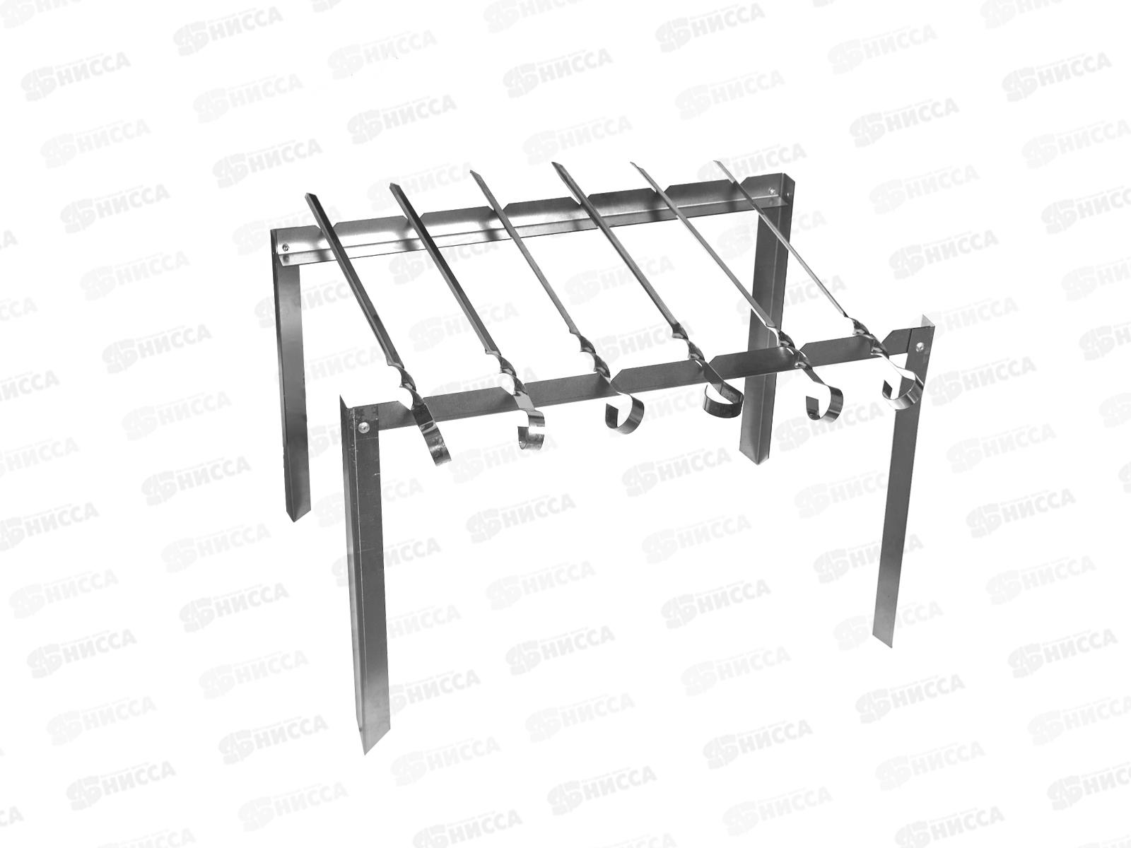 Мангал сборный 420*400*250мм &quotТаганок&quot +6 шамп. BOYSCOUT *10 61234