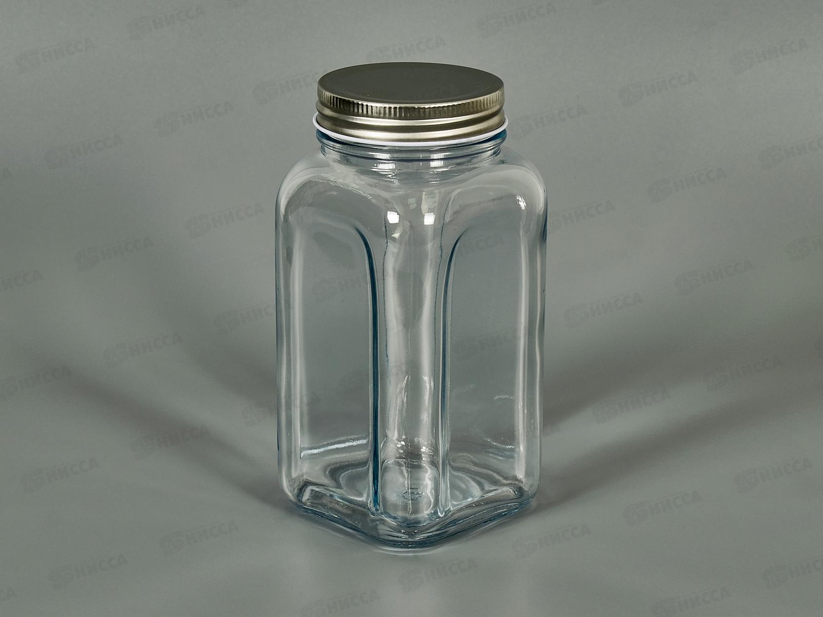 Банка CANDY 17 с крышкой 820мл Г/К, 7344/CR7344BCL