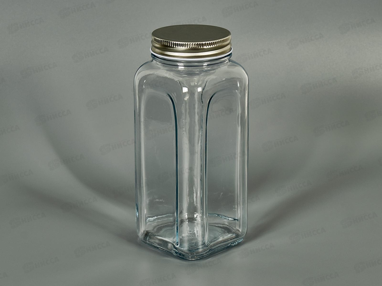 Банка CANDY 20 с крышкой 980мл Г/К, 7346/CR7346BCL