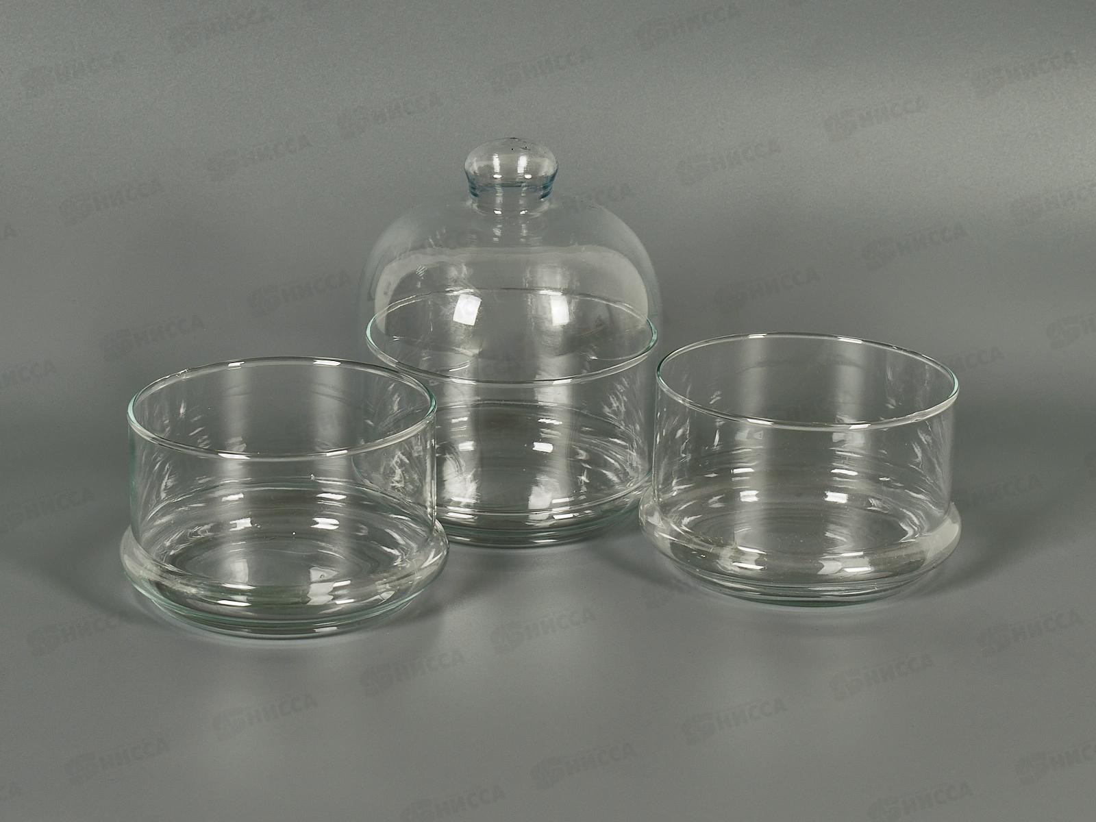 Конфетница набор из 3шт, 3*800мл, 52007