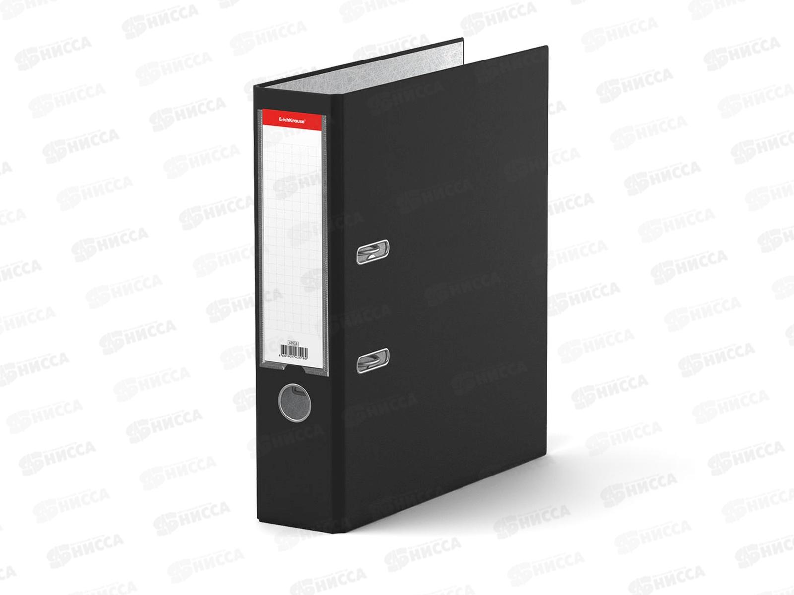 Регистратор А4 70мм EK43516 черный*20