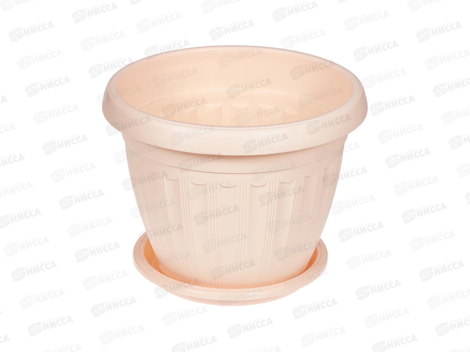 Кашпо Баргузин 4,5л бежевый Ангарск *10