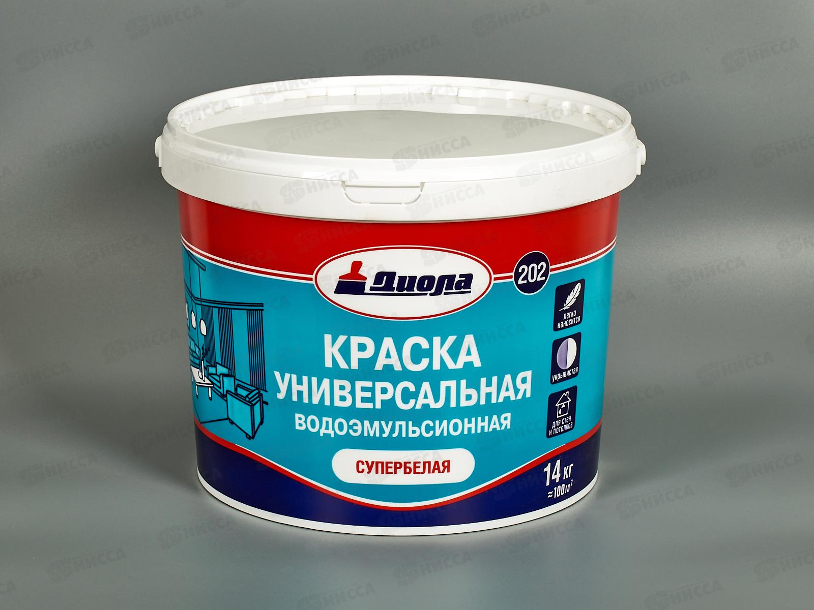 Краска в/э Универсальная Д-202 14кг