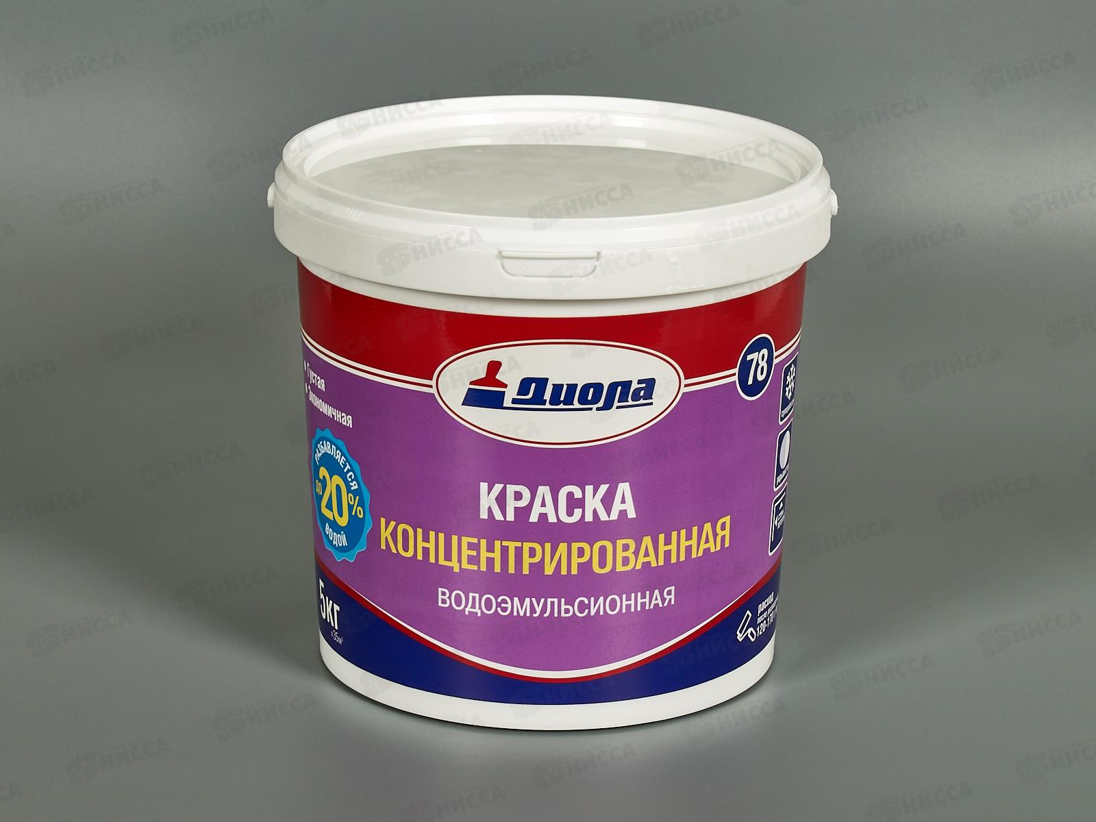 Краска в/э концентрированная супербелая Д-78 5,0кг *1/14