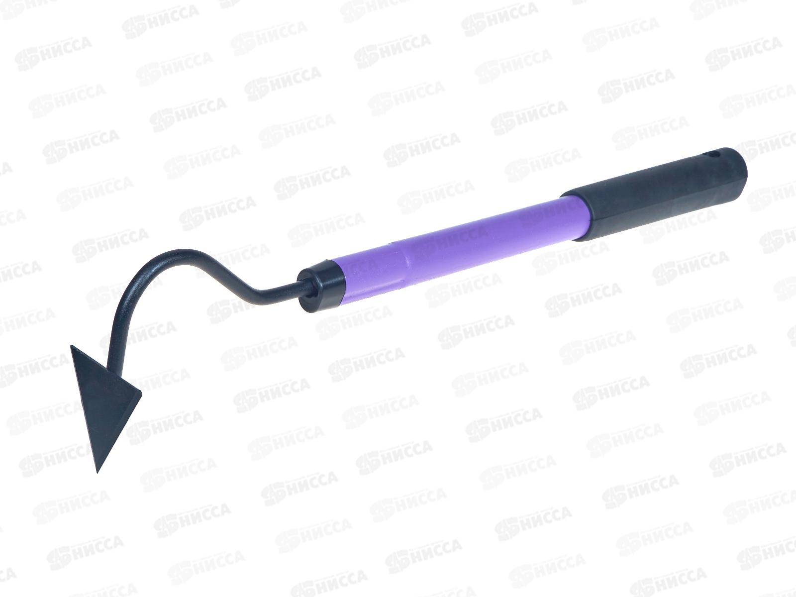 Мотыга Ласточка со стальным черенком (черный/фиолетовый) 1629