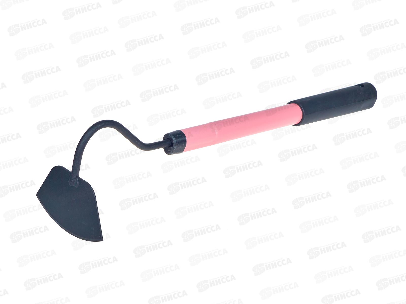 Мотыга Чибис со стальным черенком (черный/розовый) 1630