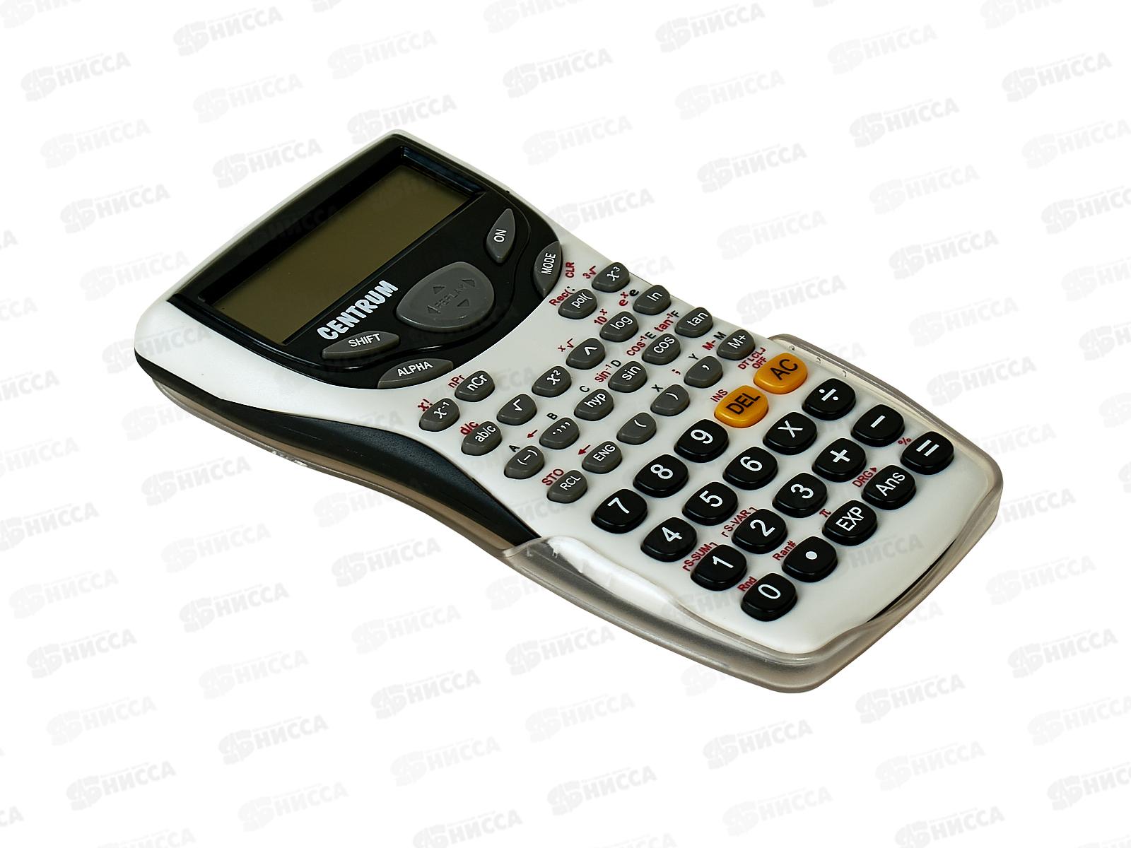 Калькулятор Centrum  160*87*25мм, научный, без батареек 80407
