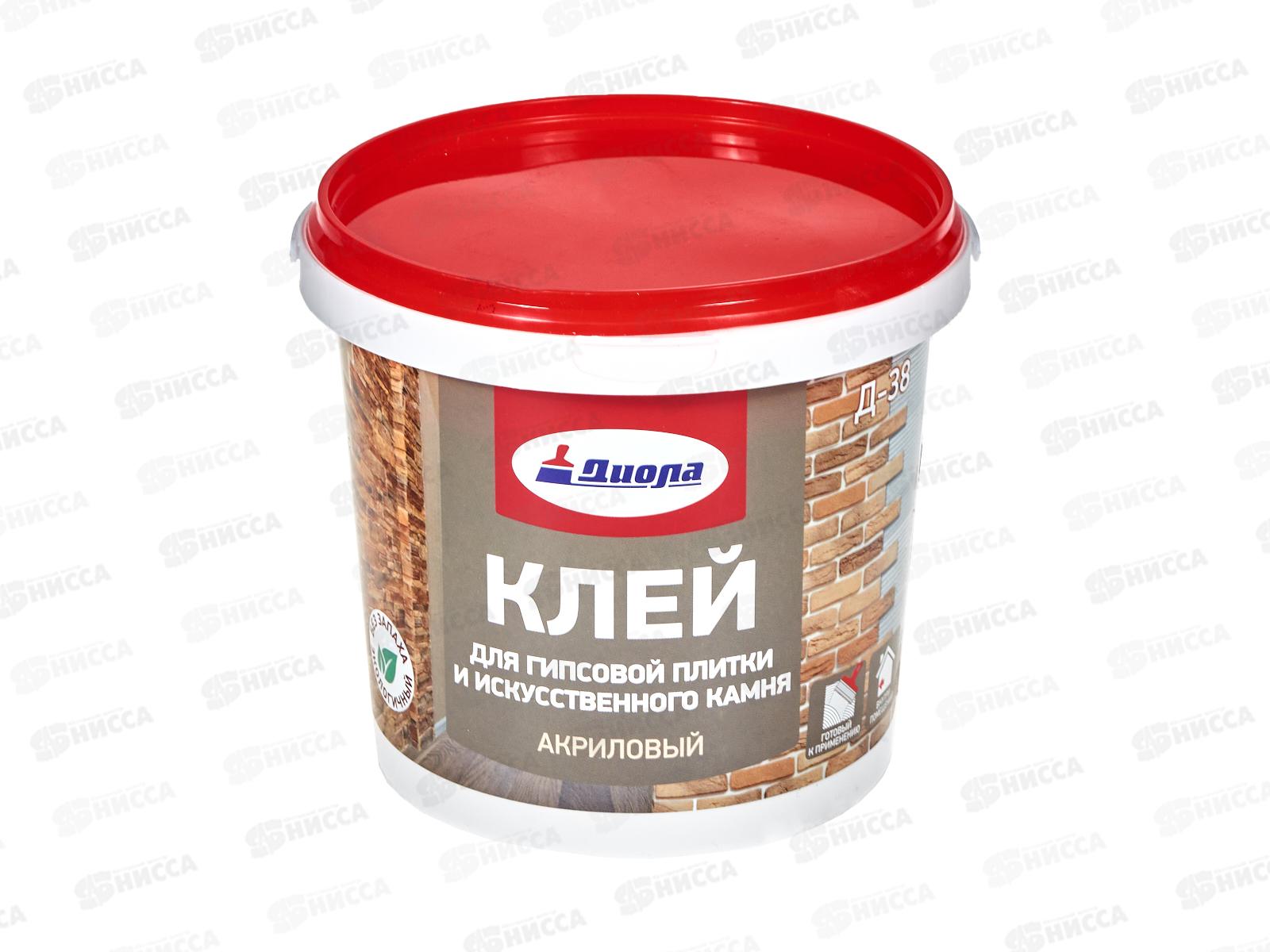 Клей для гипсовой плитки и искусственого камня Д-38 1,5кг