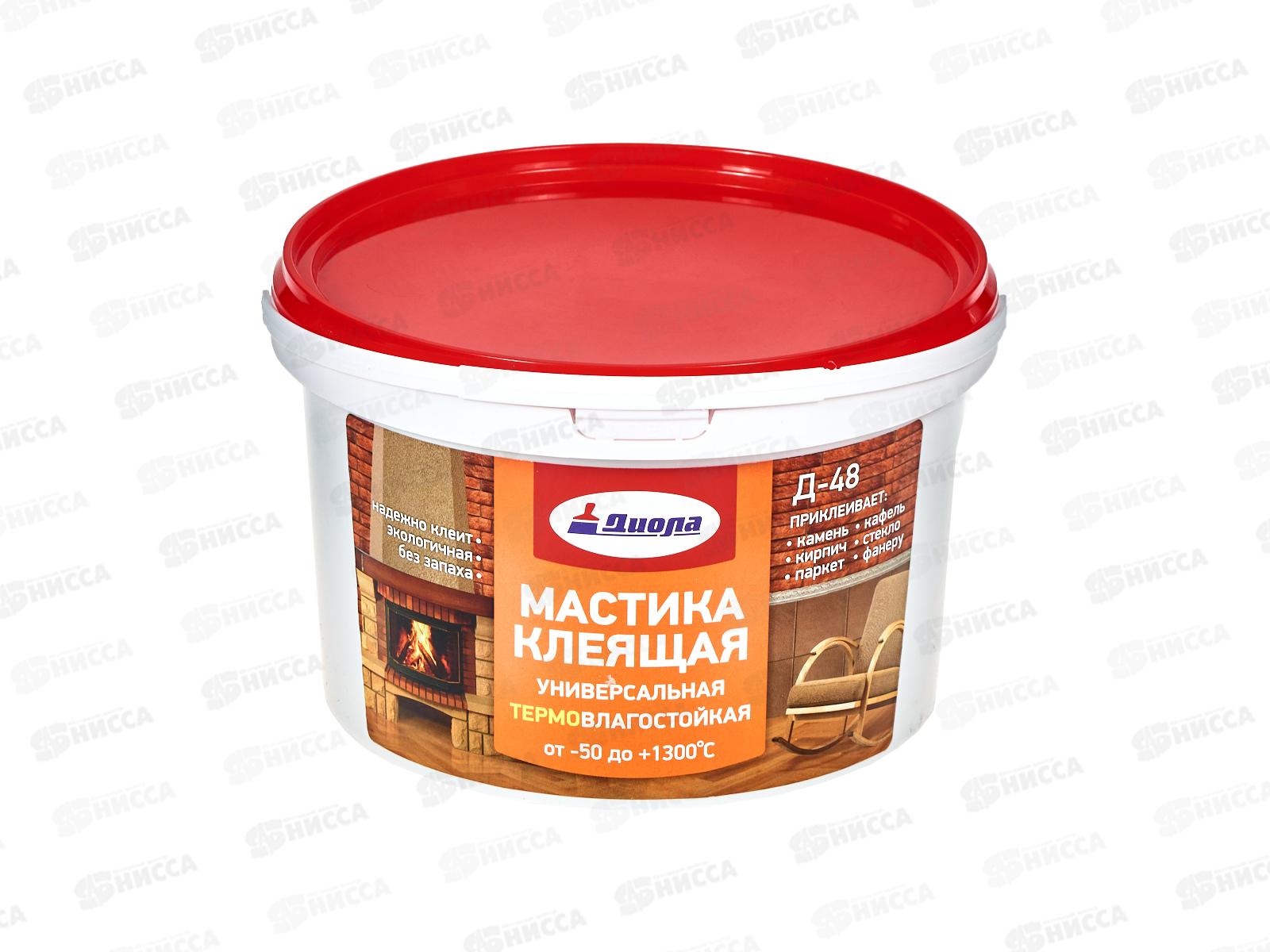 Мастика клеящая термовлагостойкая универсальная Д-48 3,5кг