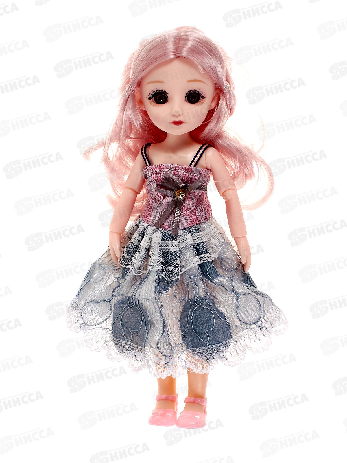 Кукла 35см 2939121 ручки и ножки шарнирные в коробке 30*5*42см