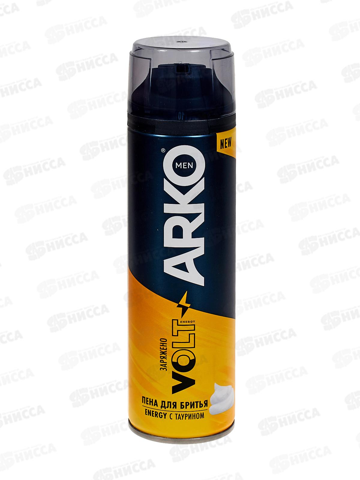 АРКО пена д/бр. 200мл Energy *6/24