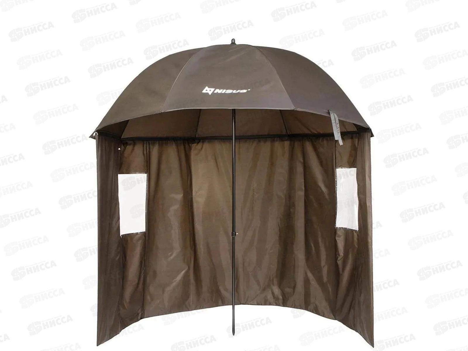 Зонт пляжный d 2,4м прямой п/закр (19/22/210D) N-240-TР NISUS, 243527